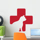 Vet Clinic Logo Wall Decal