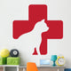 Vet Clinic Logo Wall Decal