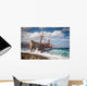 Abandoned Shipwreck Andros Greece Wall Decal