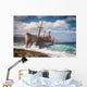 Abandoned Shipwreck Andros Greece Wall Decal