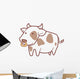 Ranch Cow Wall Decal