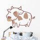 Ranch Cow Wall Decal