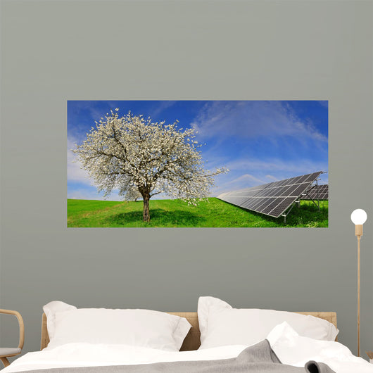 Solar Energy Panels Wall Decal