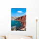 Red Beach Wall Decal