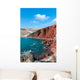Red Beach Wall Decal
