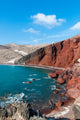 Red Beach Wall Decal