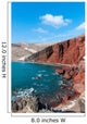Red Beach Wall Decal