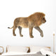 Male Lion Wall Decal