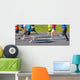 Sportler Beim Wettlauf Wall Decal