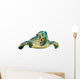 Hawksbill Sea Turtle Close-up Wall Decal