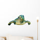 Hawksbill Sea Turtle Close-up Wall Decal