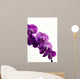 Purple Orchid Wall Decal