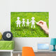 Family Insurance Concept Wall Decal