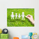 Family Insurance Concept Wall Decal