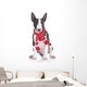 Miniatur Bullterrier Mit Rotem Wall Decal