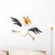 Happy Seagull Cartoon Wall Decal