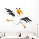 Happy Seagull Cartoon Wall Decal