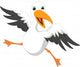 Happy Seagull Cartoon Wall Decal