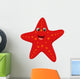 Cute Starfish Cartoon Wall Decal