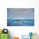Astonishing Islet with Lighthouse Wall Decal