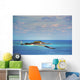 Astonishing Islet with Lighthouse Wall Decal