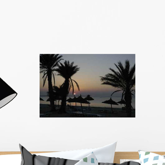 Tunisia Sunset Wall Decal