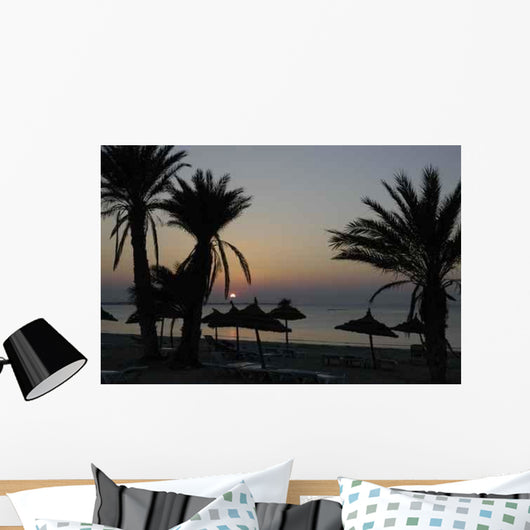 Tunisia Sunset Wall Decal