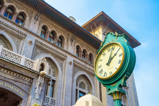 Bank's Clock Wall Decal