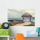 Relaxing on remote Tropical Paradise beach in Dominican Republic Wall Mural
