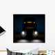 Realistic Truck Front Night Wall Decal