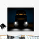 Realistic Truck Front Night Wall Decal