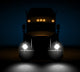 Realistic Truck Front Night Wall Decal