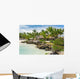 Relaxing on remote Tropical Paradise beach in Dominican Republic Wall Mural