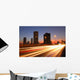 Moving Blur Light Traffic Wall Decal