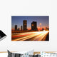 Moving Blur Light Traffic Wall Decal
