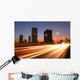 Moving Blur Light Traffic Wall Decal