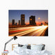 Moving Blur Light Traffic Wall Decal