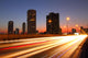 Moving Blur Light Traffic Wall Decal