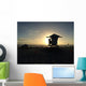 Venice Beach Lifeguard Silhouette Wall Decal