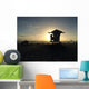 Venice Beach Lifeguard Silhouette Wall Decal
