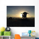 Venice Beach Lifeguard Silhouette Wall Decal