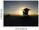 Venice Beach Lifeguard Silhouette Wall Decal