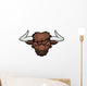 Bull S Head Wall Decal