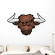 Bull S Head Wall Decal