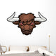 Bull S Head Wall Decal