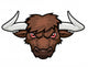 Bull S Head Wall Decal