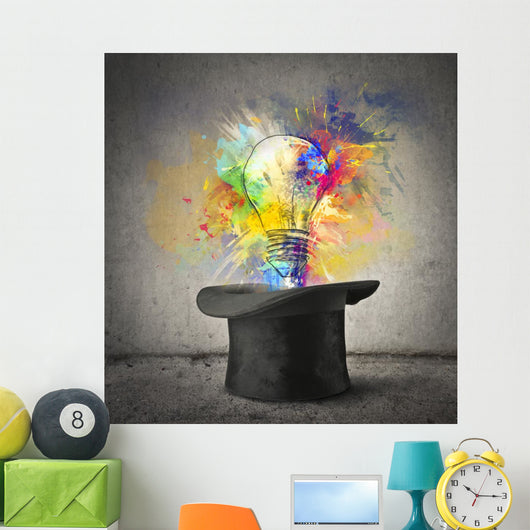 Hat Trick Wall Decal