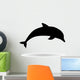 Silhouette Dolphin Wall Decal