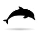 Silhouette Dolphin Wall Decal