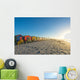 Sunrise Famous Colorful Beach Wall Decal